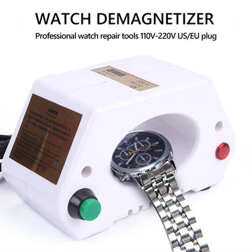 Watch Demagnetizer Degausser Mechanical Quartz Watch Repair Tools 110V-220V Watchmaker Demagnetize Instrument Tool EU US Plug