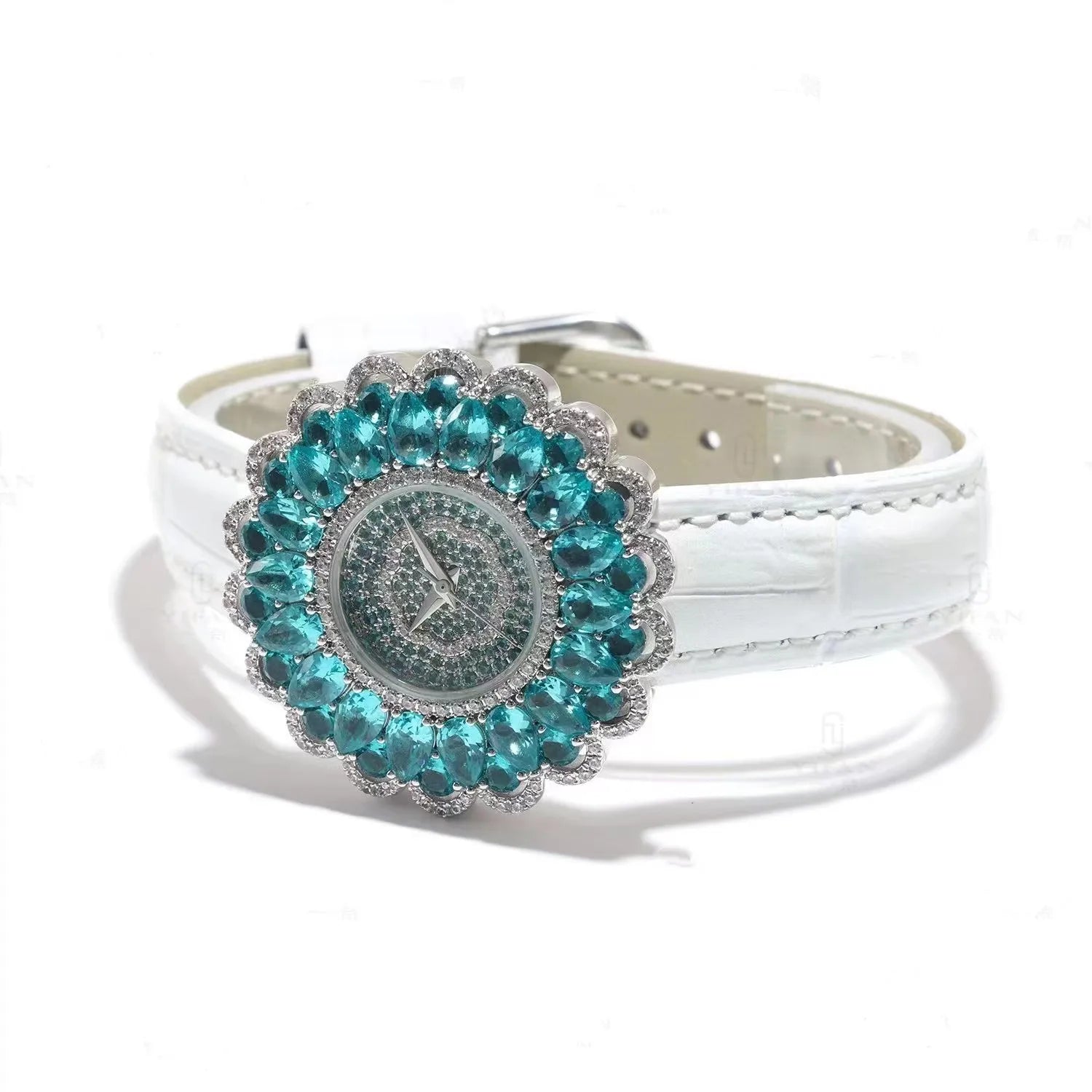 Elevate your style with this stunning 925 sterling silver watch 