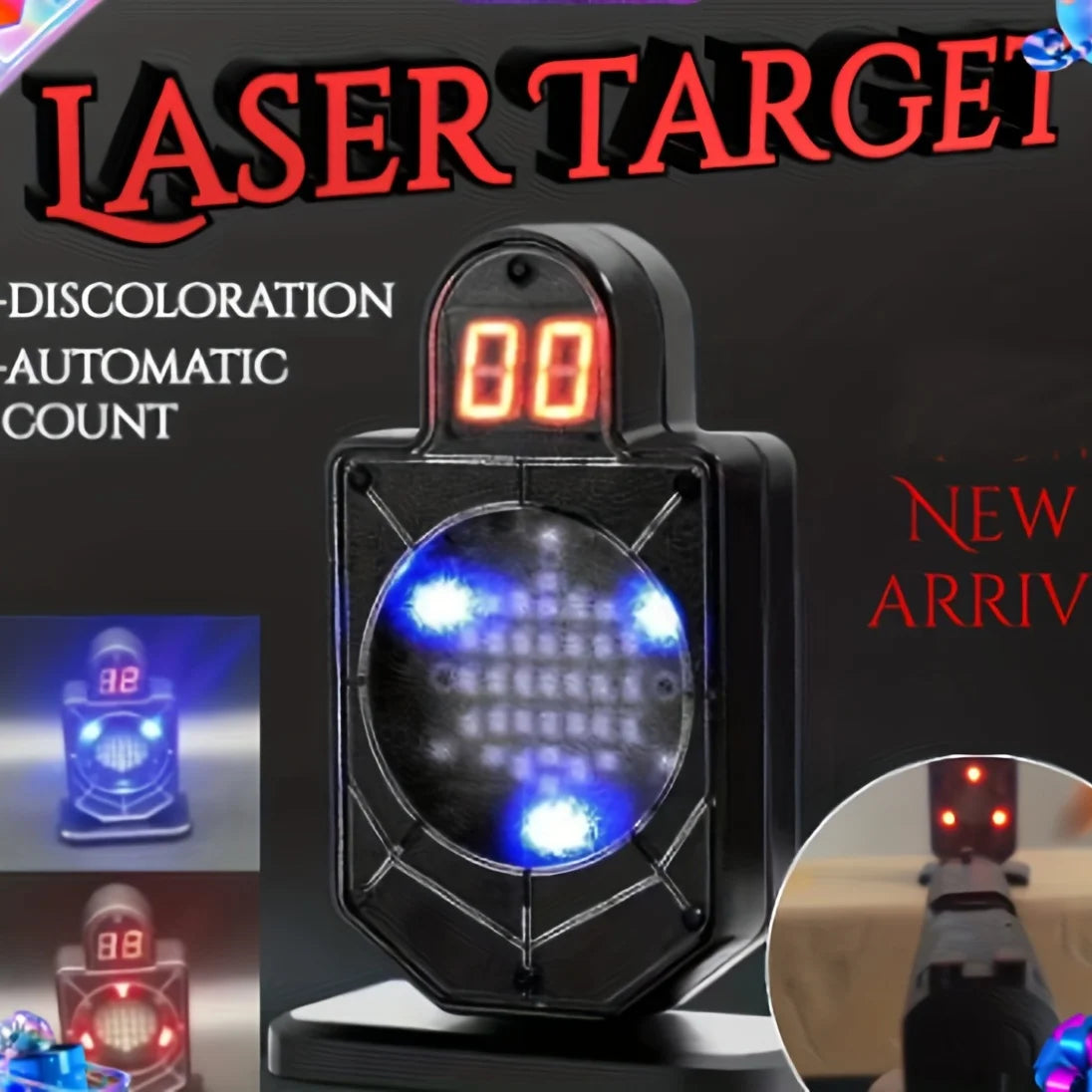 Infrared Induction Electronic Scoring Laser Target Outdoor Sports