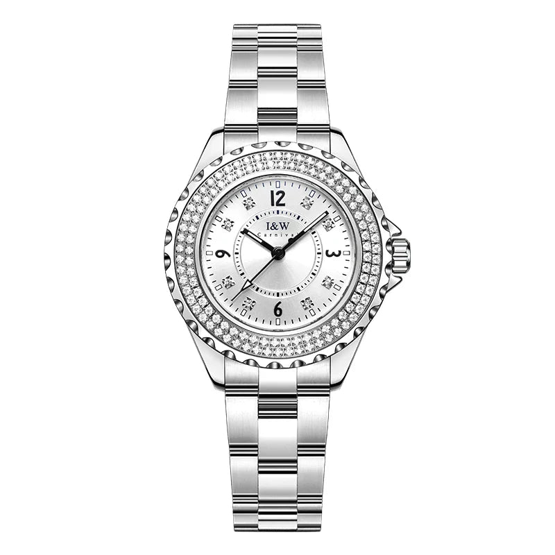 Carnival Brand High-End IW Series Luxury Diamond Quartz Watch