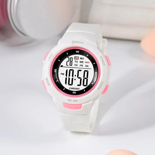 UTHAI CE49 Kids Watches Fashion Luminous Waterproof Alarm Clock Smart