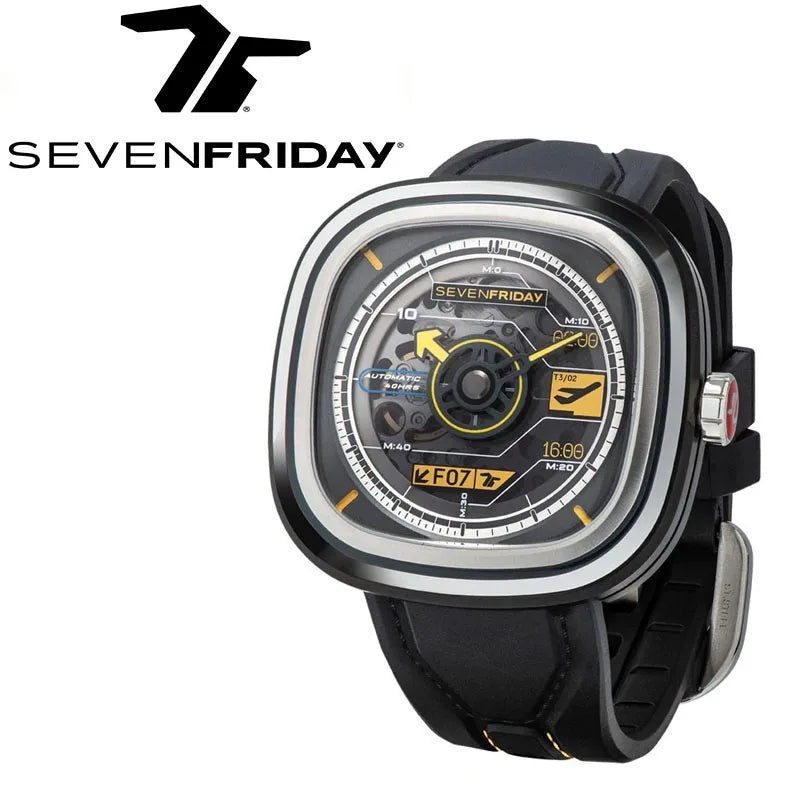 SEVENFRIDAY watch T3/02 men's fully automatic mechanical watch