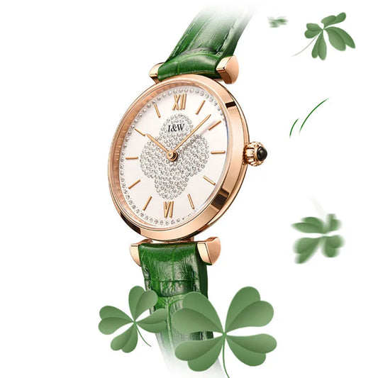 CARNIVAL Brand Ladies Fashion Quartz Watches Luxury Rose Gold Girls