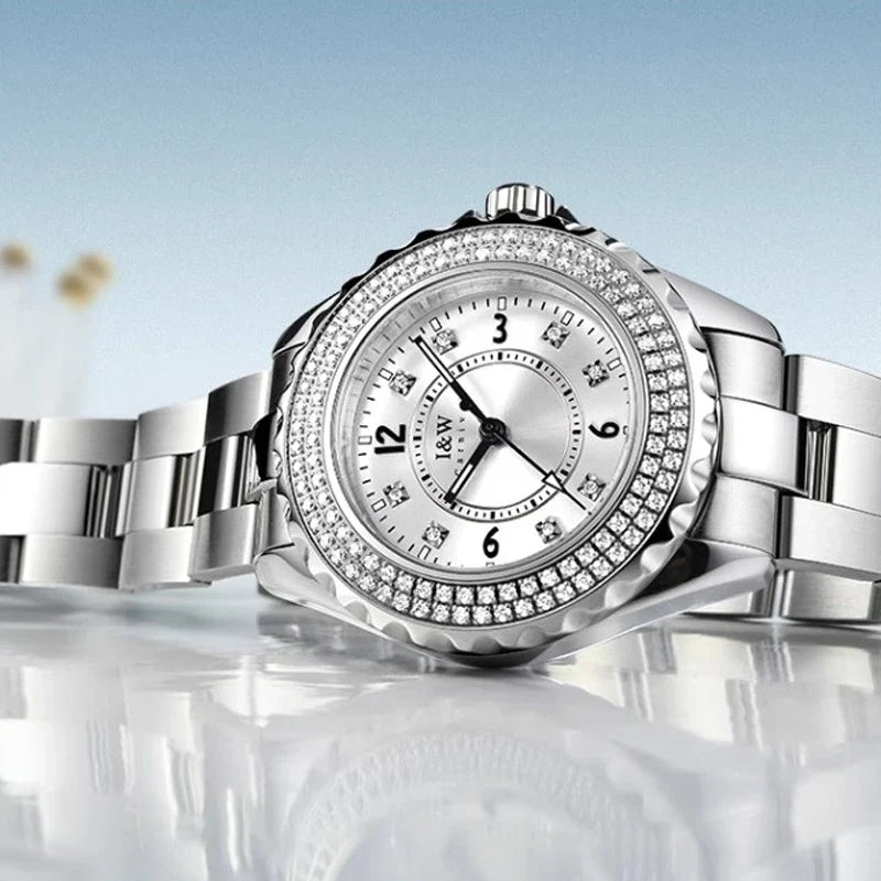 Carnival Brand High-End IW Series Luxury Diamond Quartz Watch