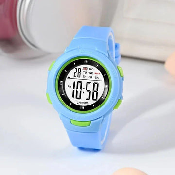 UTHAI CE49 Kids Watches Fashion Luminous Waterproof Alarm Clock Smart