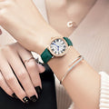 ROCOS Luxury Women Watch Fashion Elegant Diamond Wristwatch Leather RO