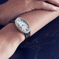 Women Elegant Luxury Brand Ladies Oval Quartz Watch Fashion