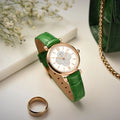 CARNIVAL Brand Ladies Fashion Quartz Watches Luxury Rose Gold Girls