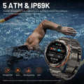 Men AMOLED 470mAh Waterproof Military Bluetooth Call Electronic