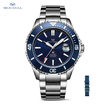 Seagull relogio masculino Men Watch 200m Diving Business Waterproof Fashion Automatic Mechanical Watch Ocean Star 816.523